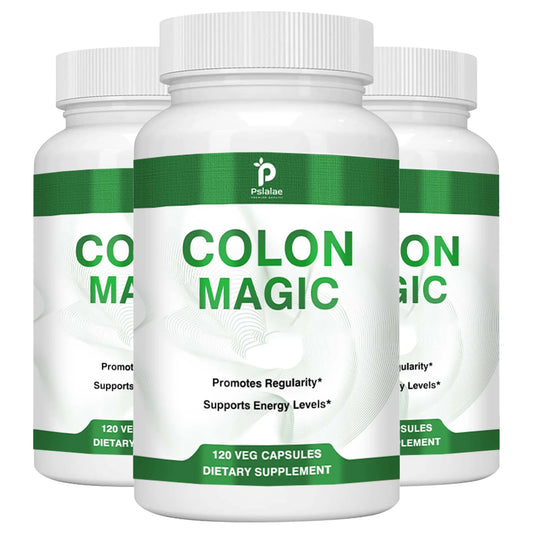 Colon Detox and Cleanse - Contains Psyllium Husk for A Healthy Stomach and Clean Gut - 120 Capsules