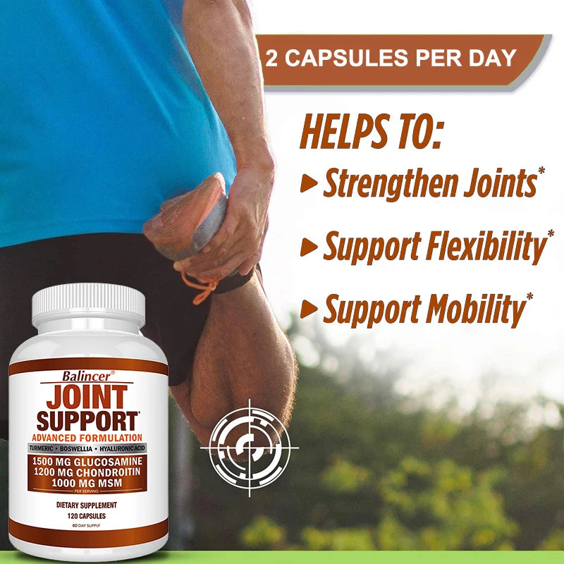 Balincer Joint Support, Contains Chondroitin + Glucosamine Nutritional Supplement, Strong Bones, Keep Joints Moving Smoothly