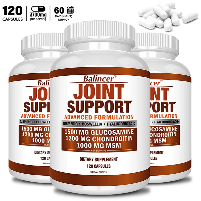 Balincer Joint Support, Contains Chondroitin + Glucosamine Nutritional Supplement, Strong Bones, Keep Joints Moving Smoothly